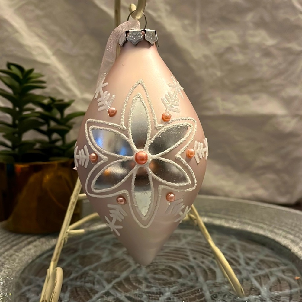Pale Pink Ornament